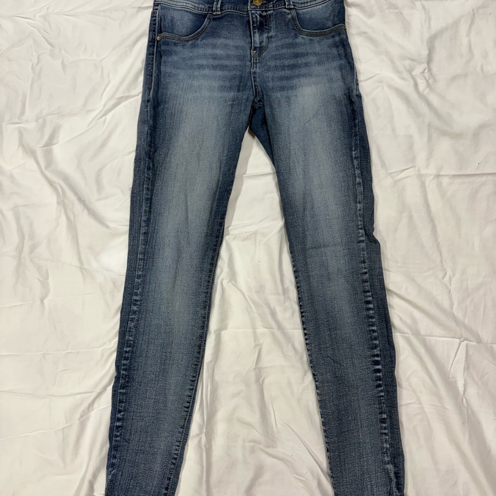 Wallflower Dark Blue Skinny Jeans